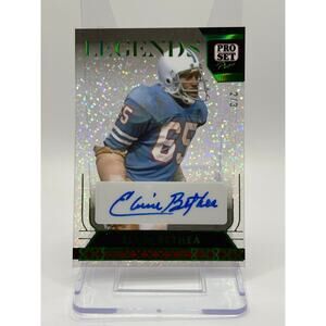 2024 Leaf Pro Set Pure Elvin Bethea Green Sparkle Acetate Auto 2/3 SSP Houston
